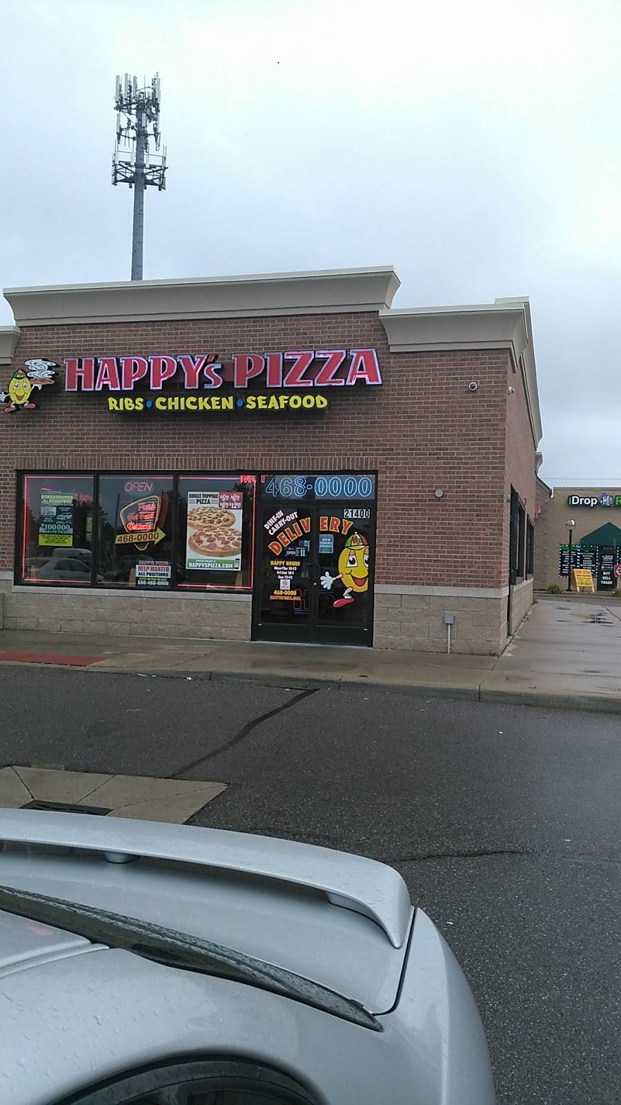 Happys Pizza | meal delivery | 21400 Hall Rd, Clinton Twp, MI 48038, USA | 5864680000 OR +1 586-468-0000