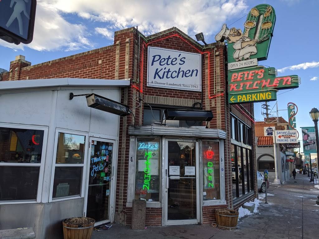 Petes Kitchen | restaurant | 1962 E Colfax Ave, Denver, CO 80206, USA | 3033213139 OR +1 303-321-3139