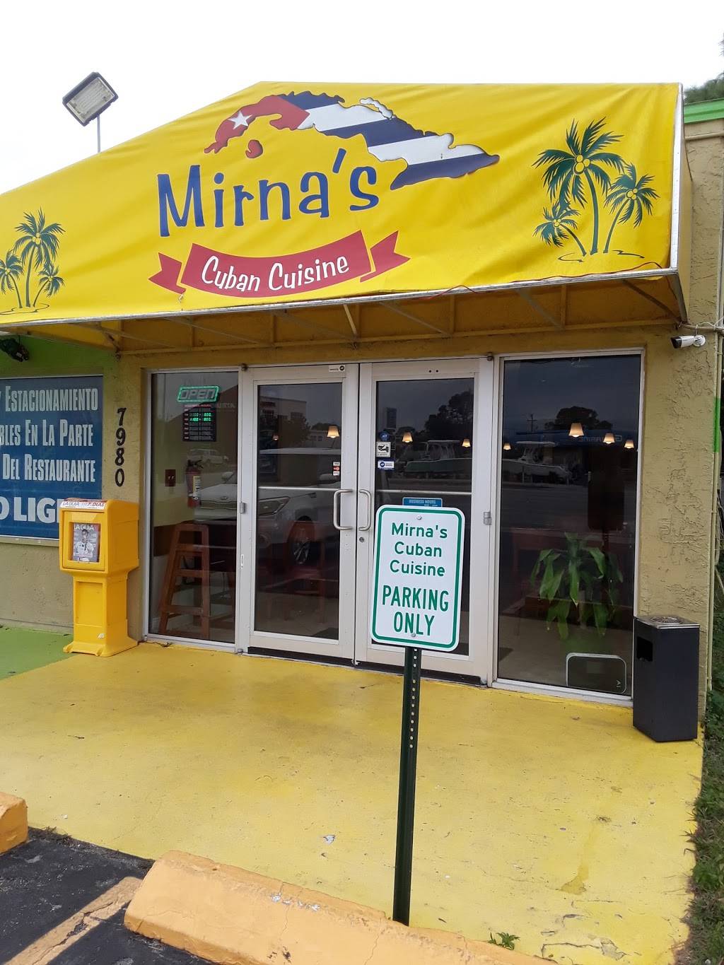 Mirnas Cuban Cuisine | restaurant | 7980 N Tamiami Trail, Sarasota, FL 34243, USA | 9413169793 OR +1 941-316-9793