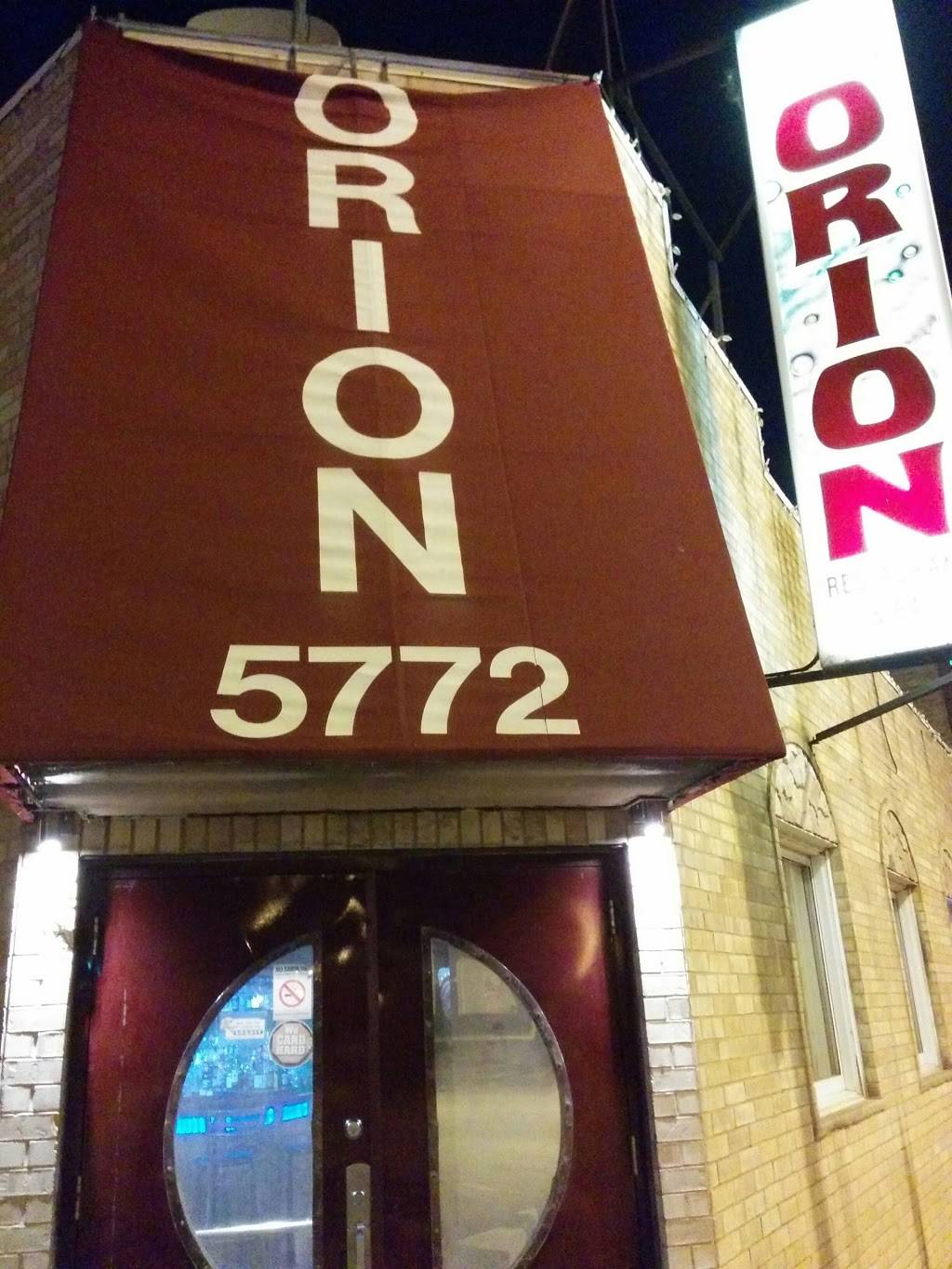 Orion Restaurant | restaurant | 5772 S Archer Ave, Chicago, IL 60638, USA | 7737676599 OR +1 773-767-6599
