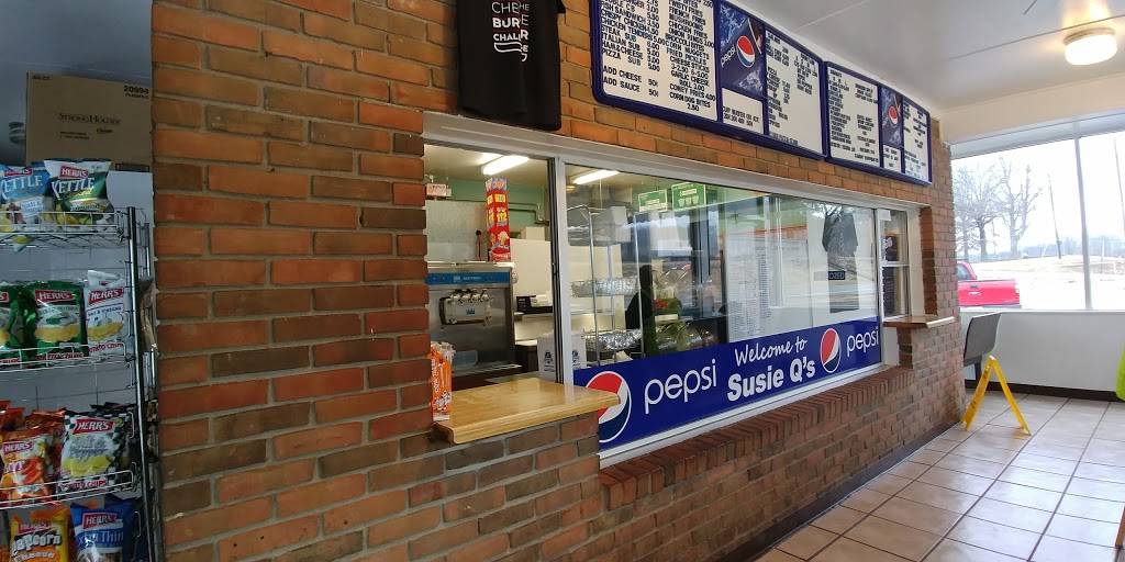Susie Qs Dairy Bar | restaurant | 6581 OH-772, Chillicothe, OH 45601, USA | 7406634113 OR +1 740-663-4113