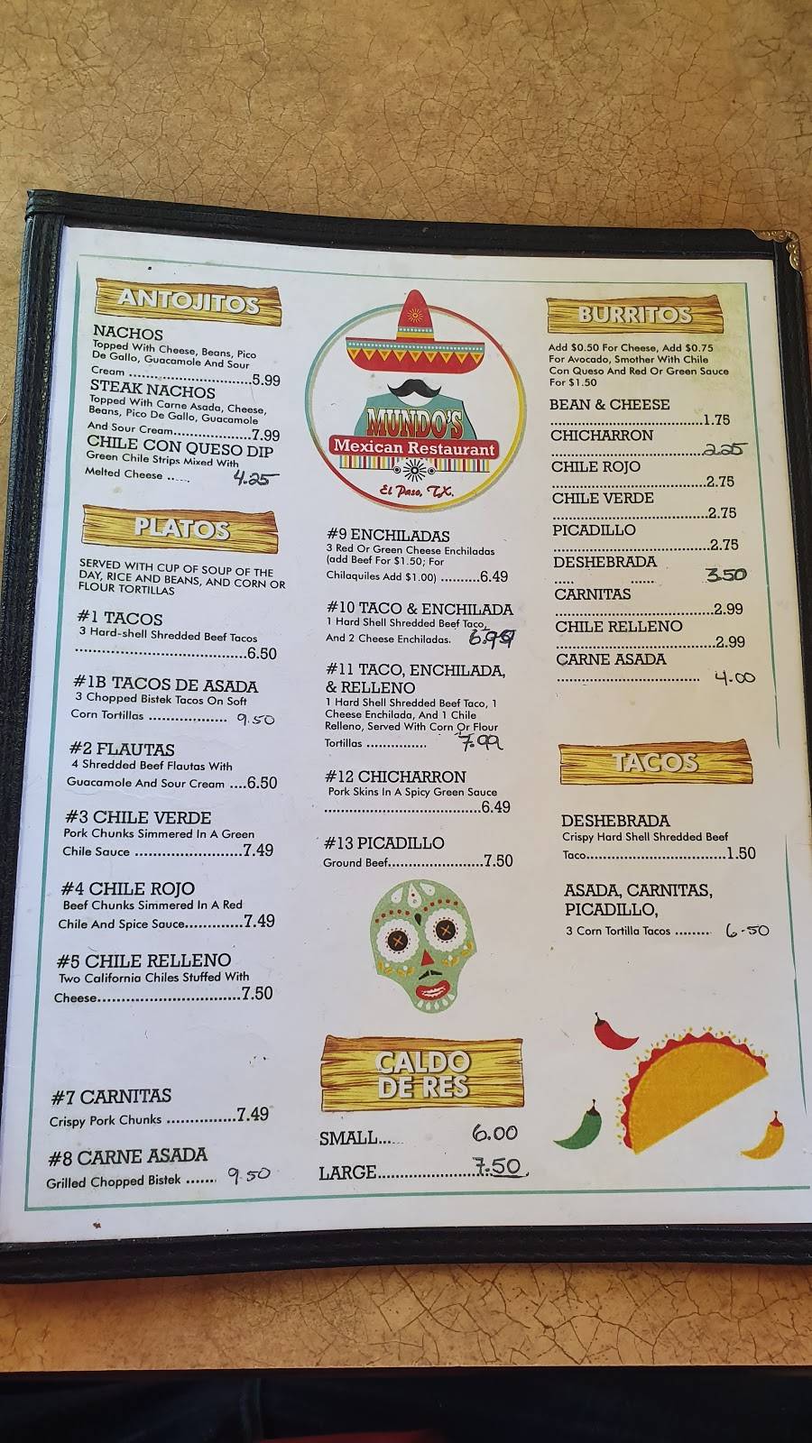 Mundos | restaurant | 4006 Doniphan Dr, El Paso, TX 79922, USA | 9155818233 OR +1 915-581-8233