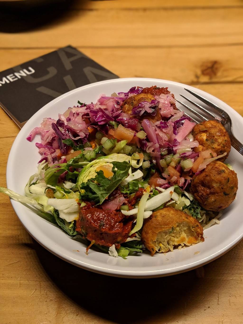 CAVA | restaurant | 4237 Wisconsin Ave NW, Washington, DC 20016, USA | 2026958115 OR +1 202-695-8115