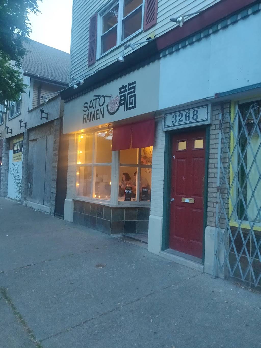 SATO Ramen | restaurant | 3268 Main St, Buffalo, NY 14214, USA | 7168357286 OR +1 716-835-7286