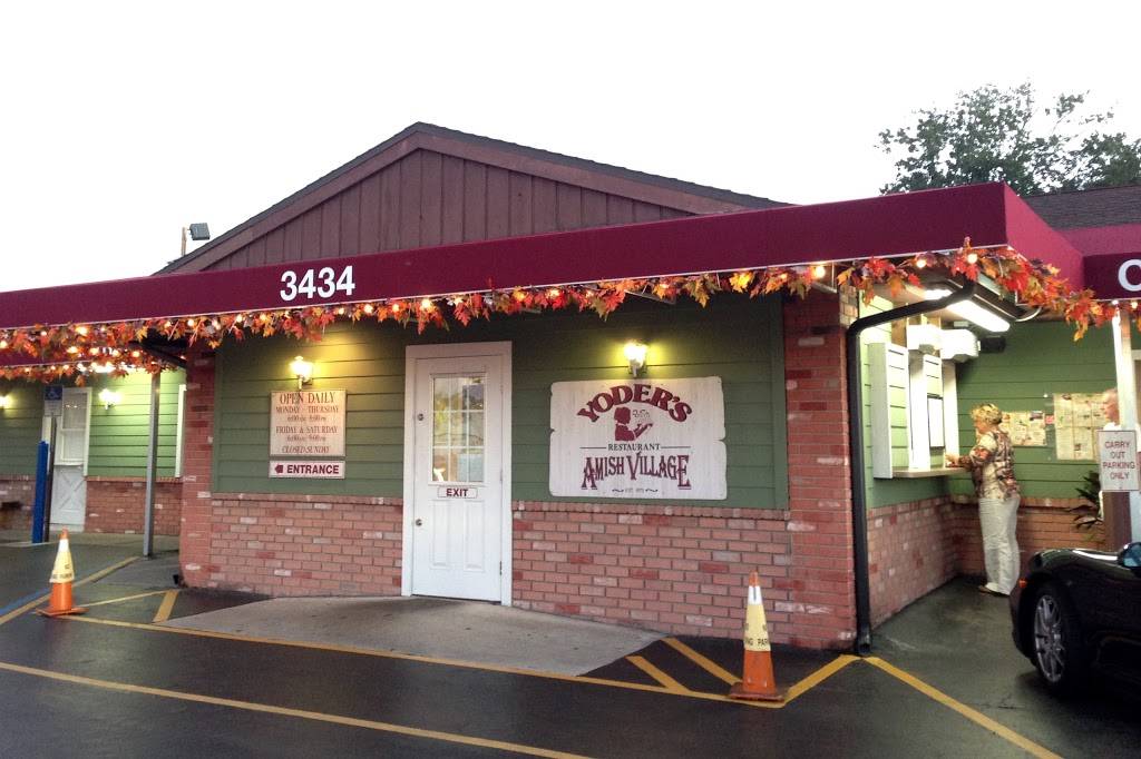 Yoders Restaurant & Amish Village | restaurant | 3434 Bahia Vista St, Sarasota, FL 34239, USA | 9419557771 OR +1 941-955-7771