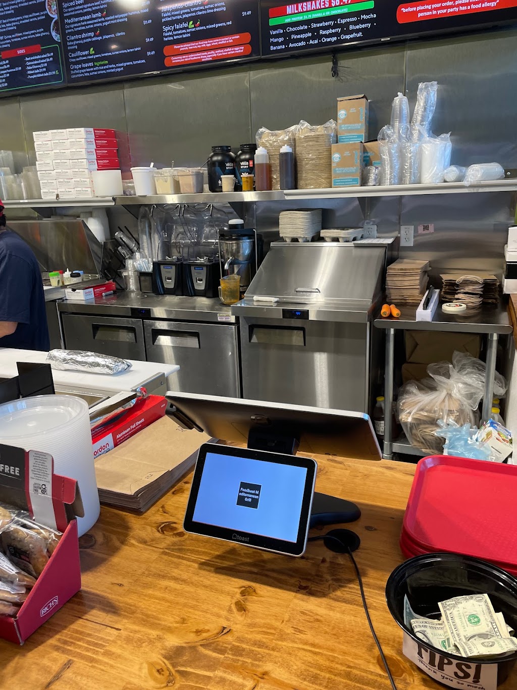 Foodbeat Mediterranean Grill - Franklin | restaurant | 340 E Central St, Franklin, MA 02038, USA | 5082996370 OR +1 508-299-6370