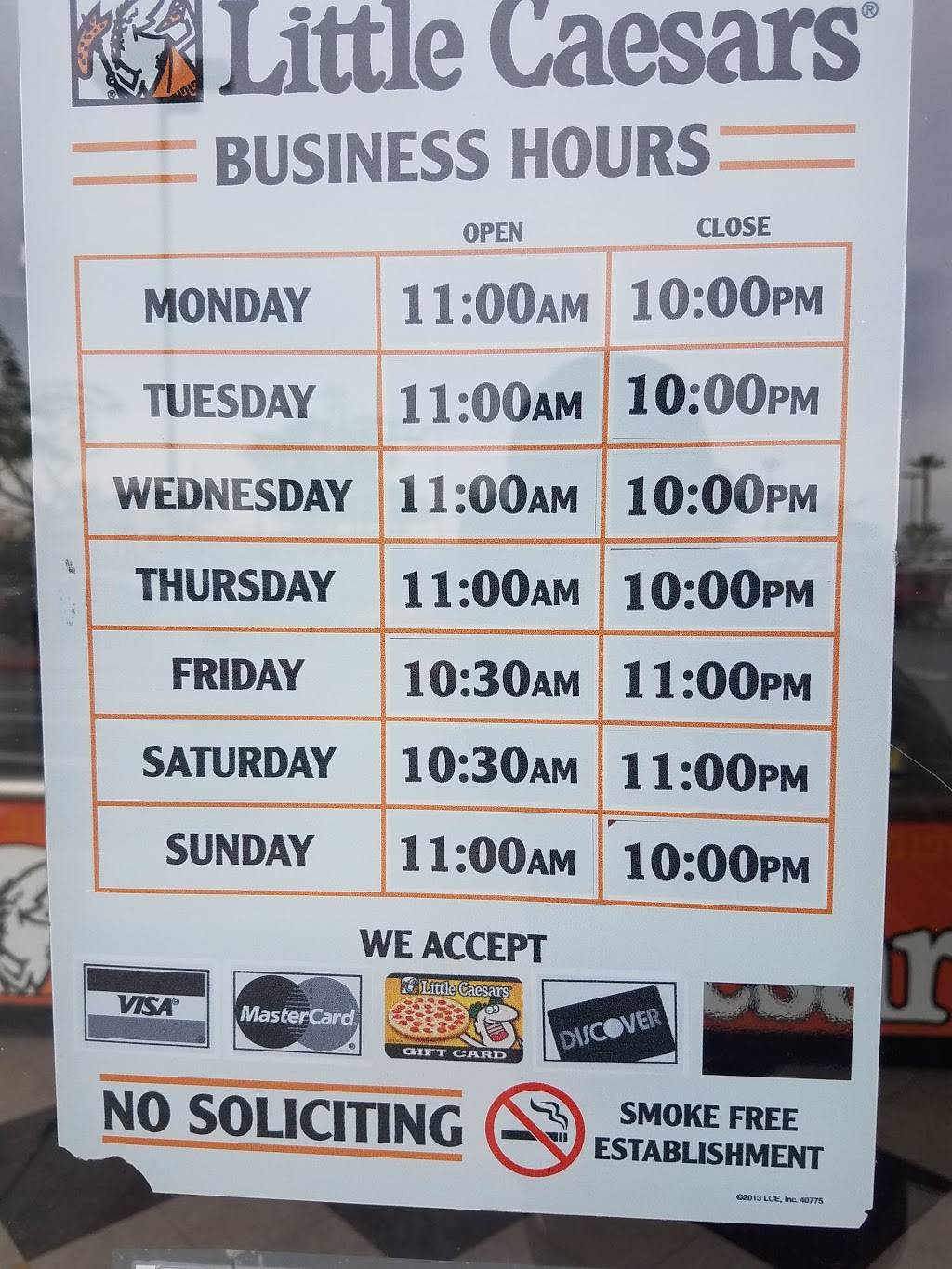 Little Caesars Pizza | meal takeaway | 13738 Bear Valley Rd, Victorville, CA 92392, USA | 7602415223 OR +1 760-241-5223