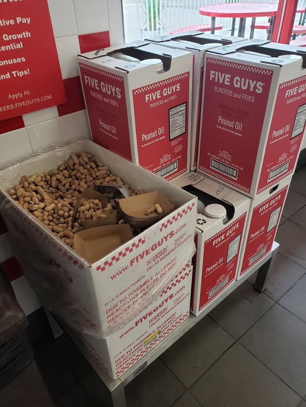 Five Guys | meal takeaway | 4144 2nd St S, St Cloud, MN 56301, USA | 3202178413 OR +1 320-217-8413