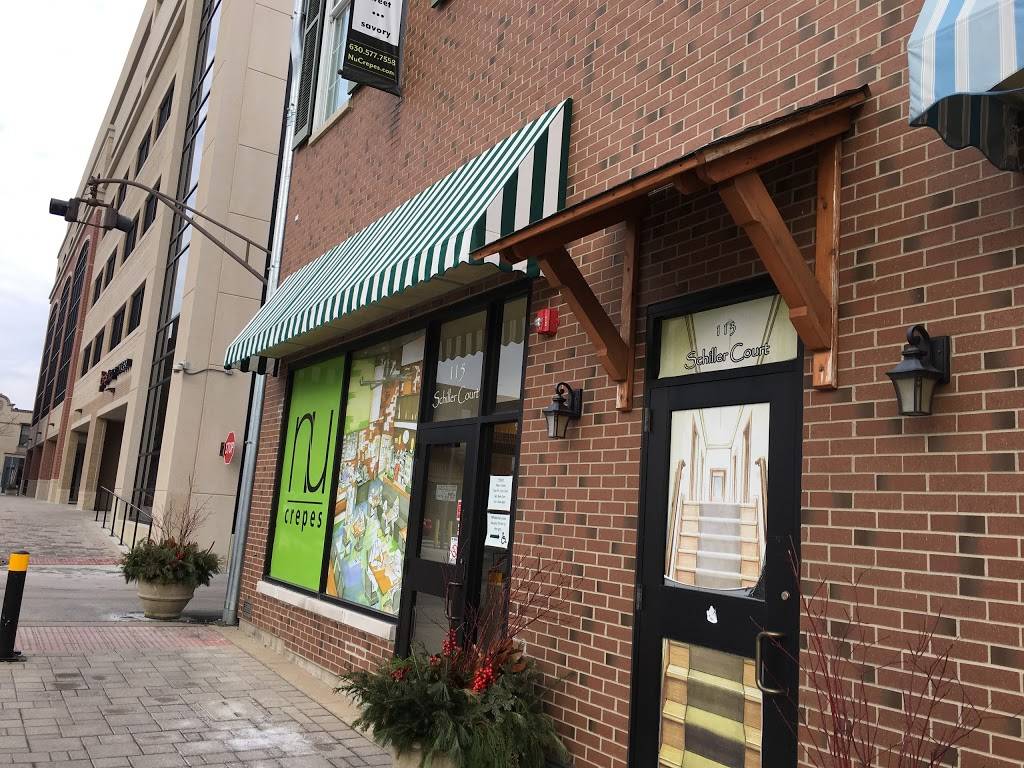 Nu Crepes | cafe | 115 W Schiller Ct, Elmhurst, IL 60126, USA | 6305777558 OR +1 630-577-7558