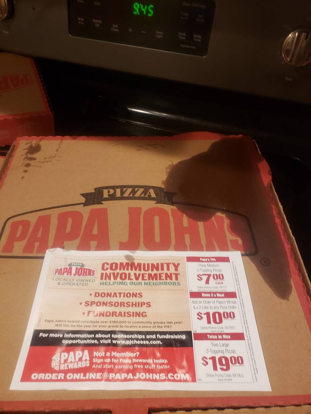 Papa Johns Pizza | restaurant | 4221 Indian River Rd, Chesapeake, VA 23325, USA | 7575787272 OR +1 757-578-7272