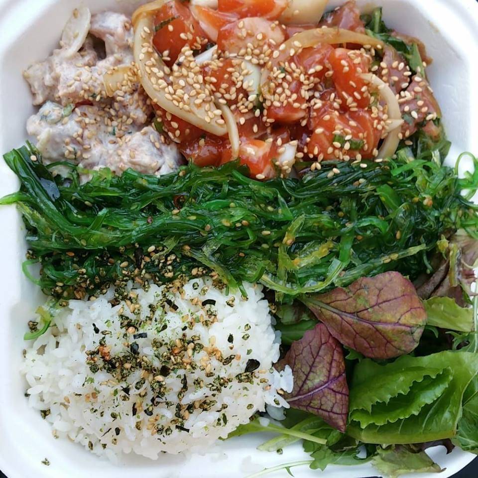 Poké Bar | restaurant | 132 S Brand Blvd, Glendale, CA 91204, USA | 8186961566 OR +1 818-696-1566