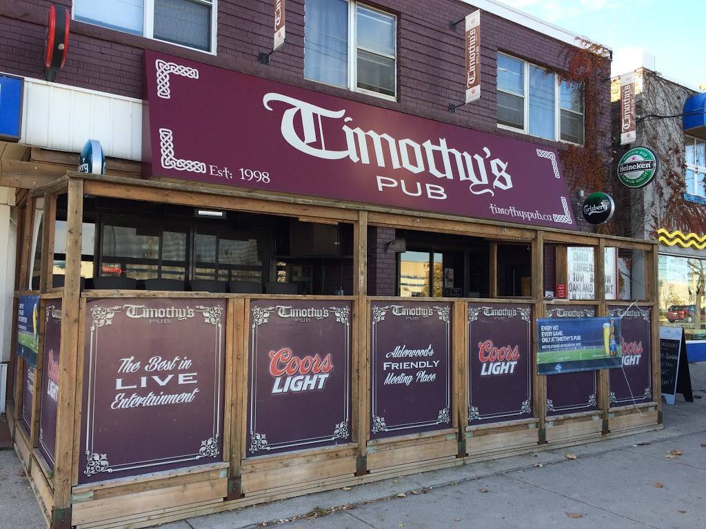 Timothys Pub | restaurant | 344 Browns Line, Etobicoke, ON M8W 3T7, Canada | 4162019515 OR +1 416-201-9515