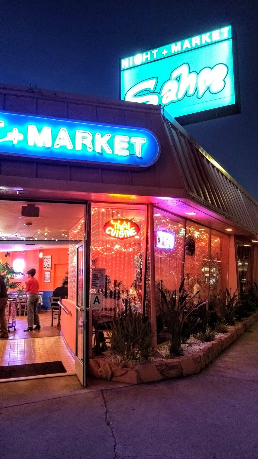 NIGHT + MARKET Sahm | restaurant | 2533 Lincoln Blvd, Venice, CA 90291, USA | 3103010333 OR +1 310-301-0333