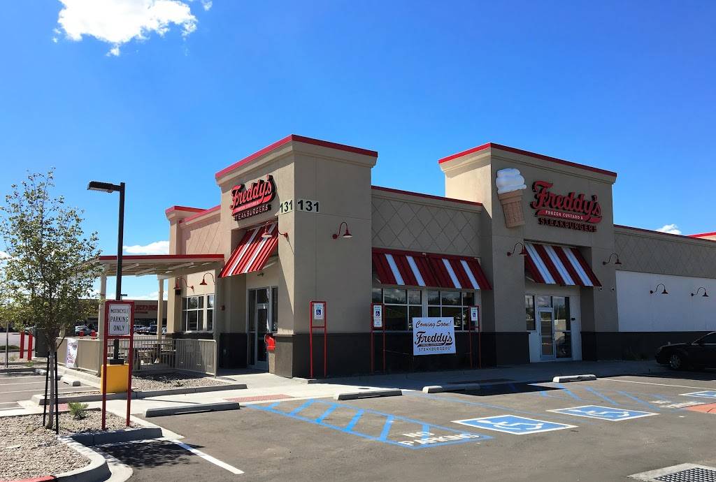Freddys Frozen Custard & Steakburgers | restaurant | 131 Coors Blvd NW, Albuquerque, NM 87121, USA | 5058392946 OR +1 505-839-2946