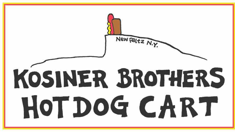 Kosiner Brothers Hot Dog Cart | restaurant | 10 Main St, New Paltz, NY 12561, USA | 8456338322 OR +1 845-633-8322