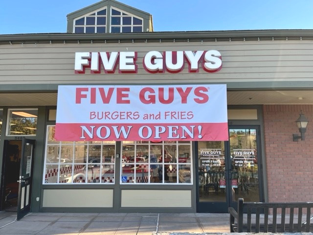 Five Guys | meal takeaway | 3456 Camino Tassajara, Danville, CA 94506, USA | 9252727220 OR +1 925-272-7220