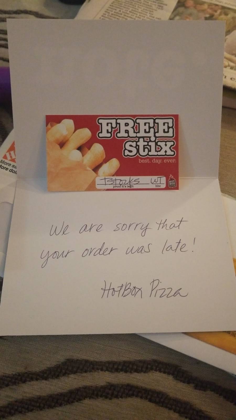 HotBox Pizza | restaurant | 7155 E Whitestown Pkwy, Zionsville, IN 46077, USA | 3177690848 OR +1 317-769-0848