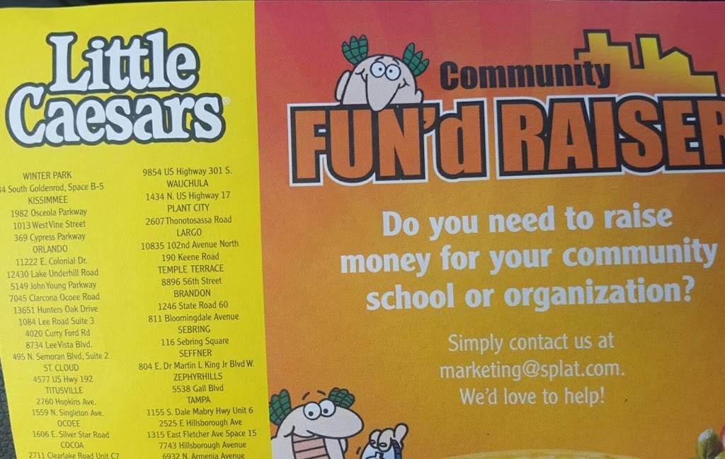 Little Caesars Pizza | meal takeaway | 1246 FL-60, Brandon, FL 33511, USA | 8136571278 OR +1 813-657-1278