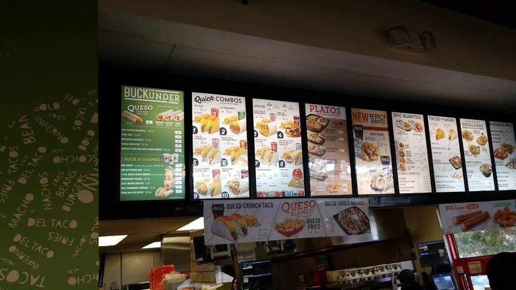 Del Taco | meal takeaway | 2060 La Cienega Blvd, Los Angeles, CA 90034, USA | 3105590460 OR +1 310-559-0460