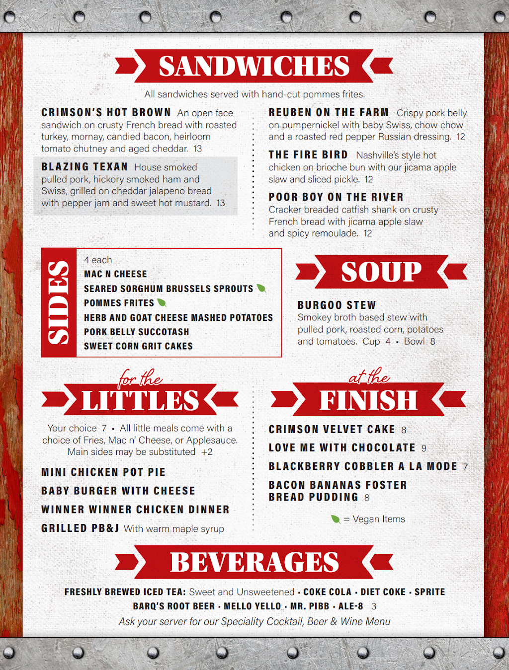 Crimson Oak Restaurant & Pub | restaurant | 51 N Madison Ave, North Vernon, IN 47265, USA | 8123526969 OR +1 812-352-6969