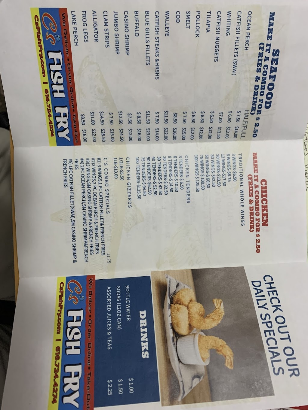 csfishfry.com | restaurant | 1269 Madison Ave SE, Grand Rapids, MI 49507, USA | 6167244274 OR +1 616-724-4274