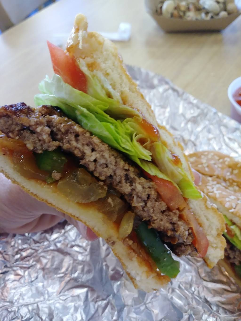 Five Guys | meal takeaway | 9762 Katy Fwy, Houston, TX 77055, USA | 7134684280 OR +1 713-468-4280