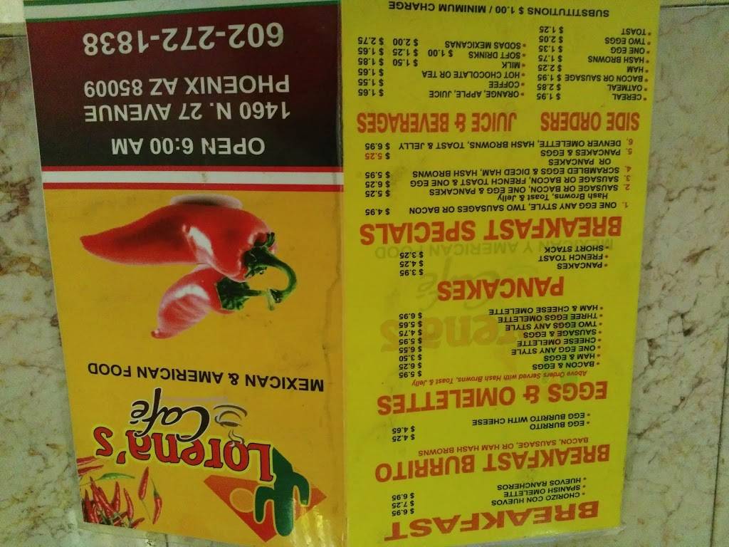 Restaurant Lorena | restaurant | 1512 N 27th Ave, Phoenix, AZ 85009, USA | 6022721838 OR +1 602-272-1838