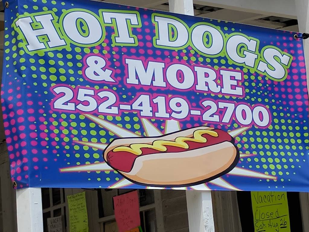 Hot Dogs & More | restaurant | 4451-4425, NC-231, Middlesex, NC 27557, USA | 2524192700 OR +1 252-419-2700