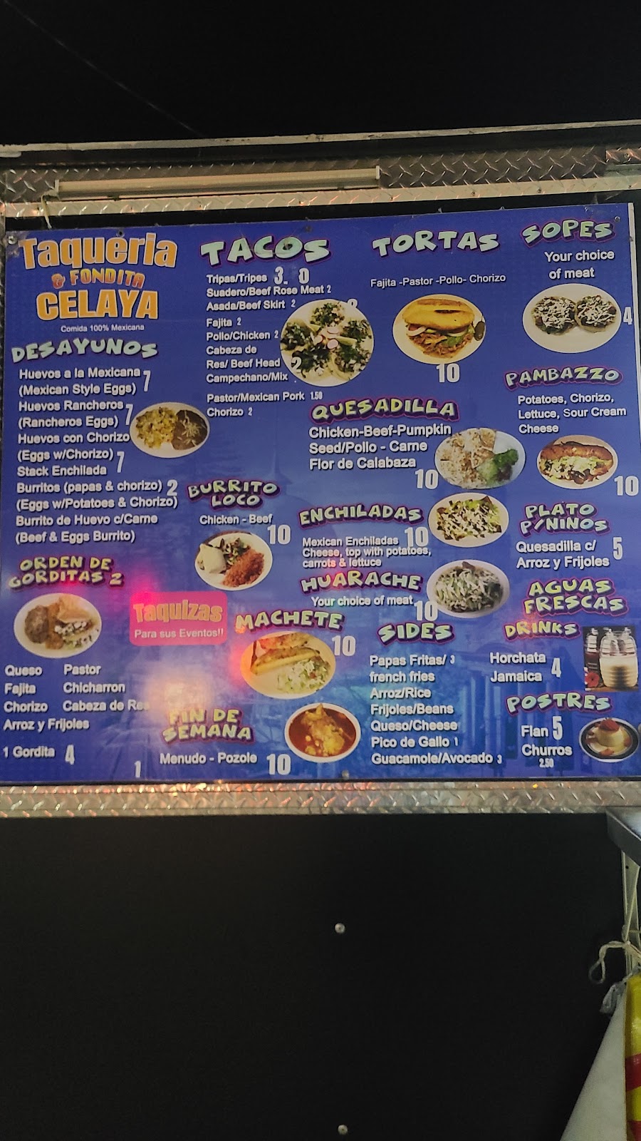 Taqueria & Fondita Celaya | restaurant | 604 SE 1st St, Mineral Wells, TX 76067, USA | 9403270988 OR +1 940-327-0988