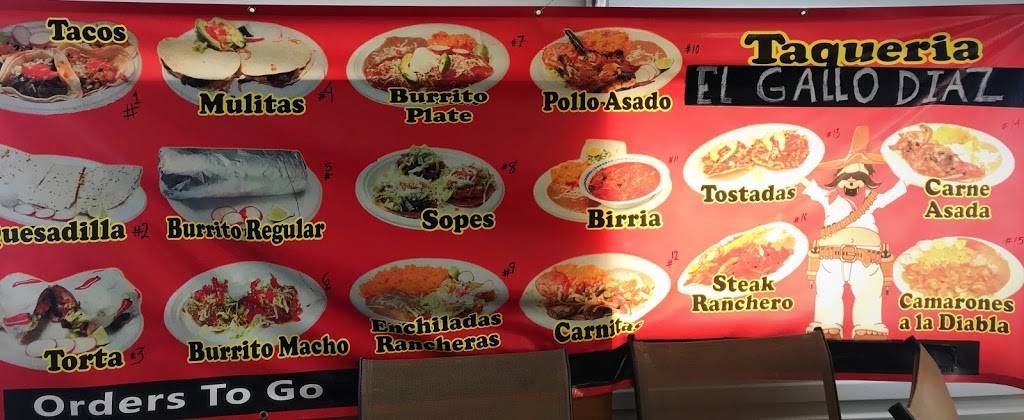 Taqueria El Gallo Diaz | restaurant | 16510 Aurora Ave N, Shoreline, WA 98133, USA | 2068982782 OR +1 206-898-2782