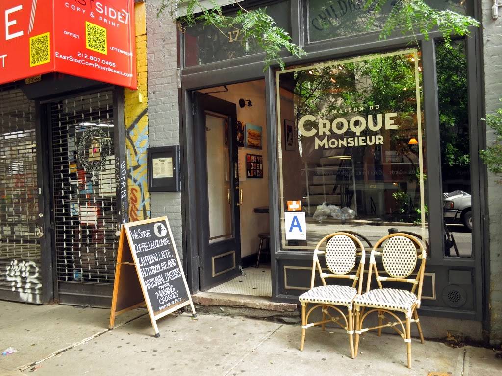 La Maison du Croque Monsieur | restaurant | 17 E 13th St, New York, NY 10003, USA | 2126752227 OR +1 212-675-2227