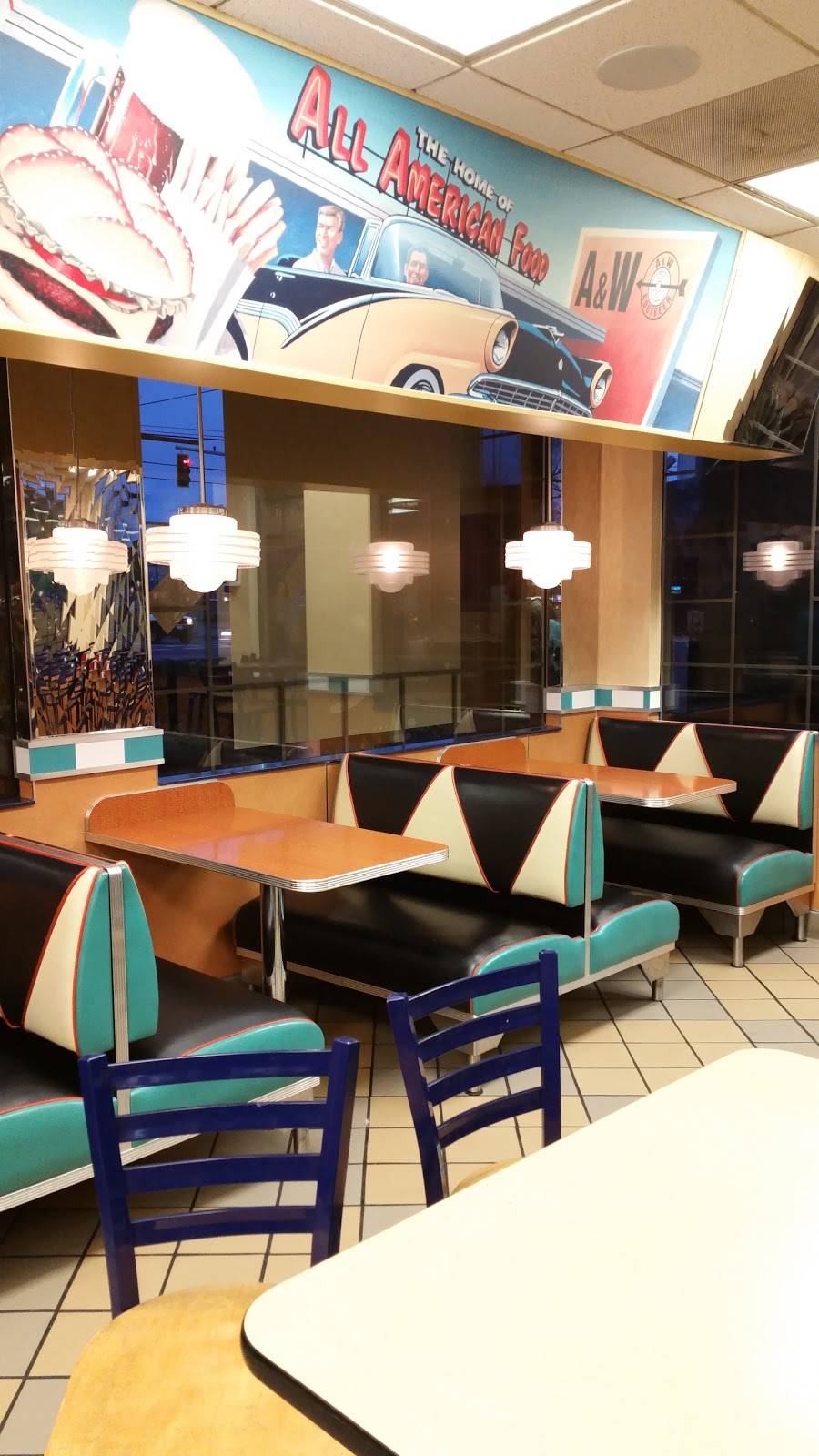 A&W Restaurant | restaurant | 8131 SE Powell Blvd, Portland, OR 97206, USA | 5037751578 OR +1 503-775-1578