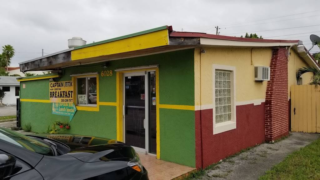 Captain Jerk Restaurant & Lounge | restaurant | 6028 Washington St, Hollywood, FL 33023, USA | 3052987977 OR +1 305-298-7977