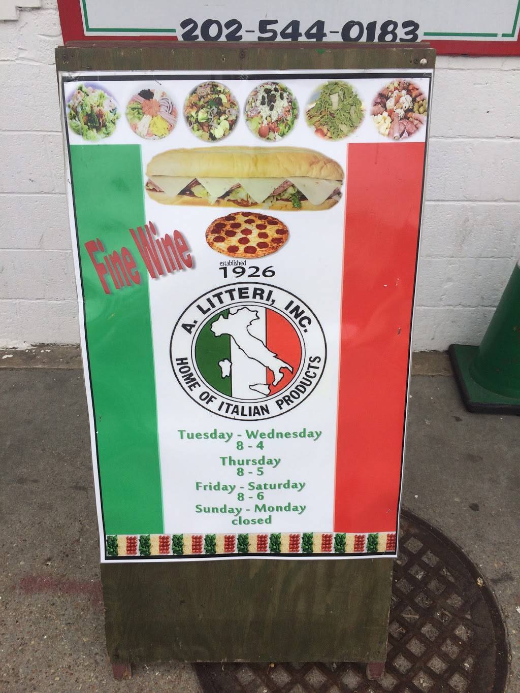 A. Litteri | restaurant | 517 Morse St NE, Washington, DC 20002, USA | 2025440183 OR +1 202-544-0183