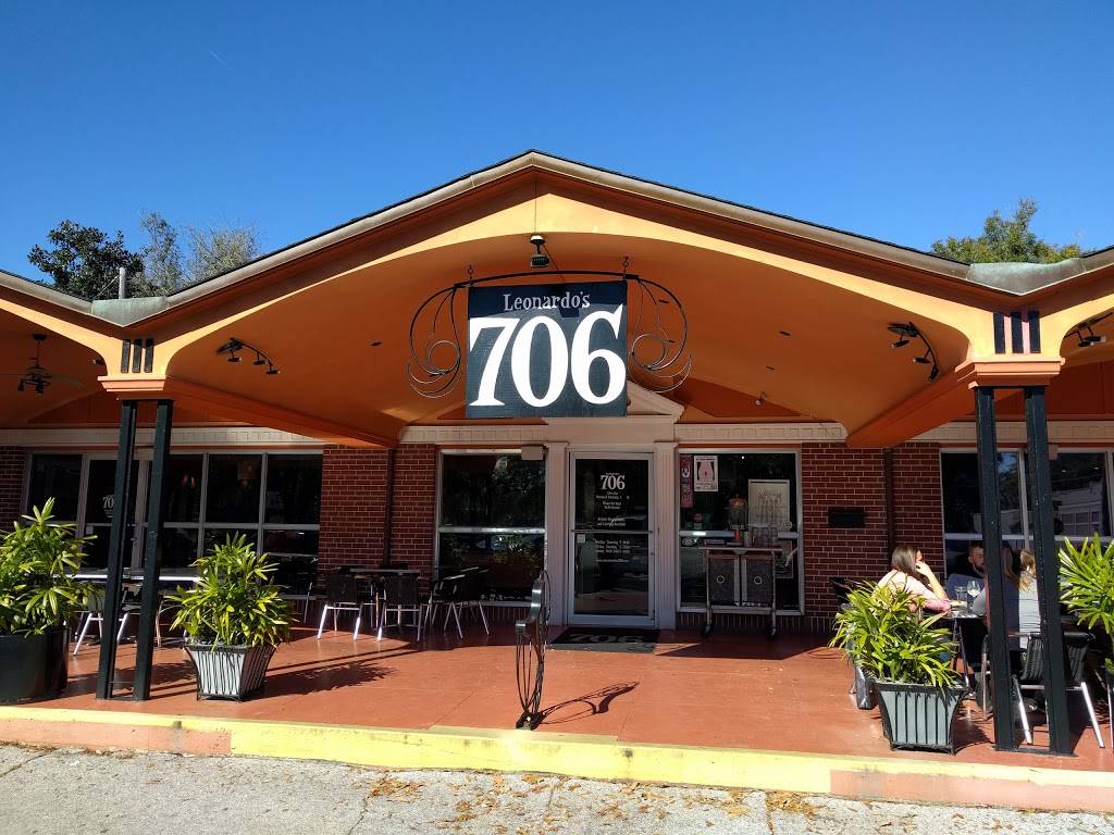 Leonardos 706 | restaurant | 706 W University Ave, Gainesville, FL 32601, USA | 3523782001 OR +1 352-378-2001