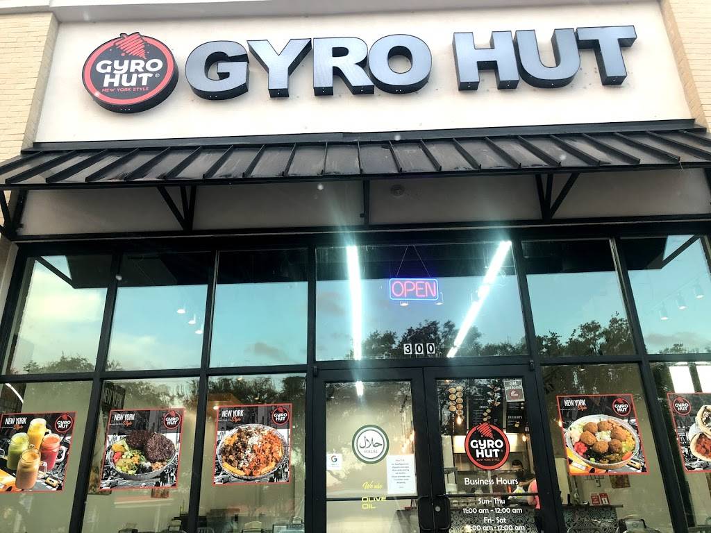 Gyro Hut | restaurant | 18002 Park Row #300, Houston, TX 77084, USA | 8329744659 OR +1 832-974-4659