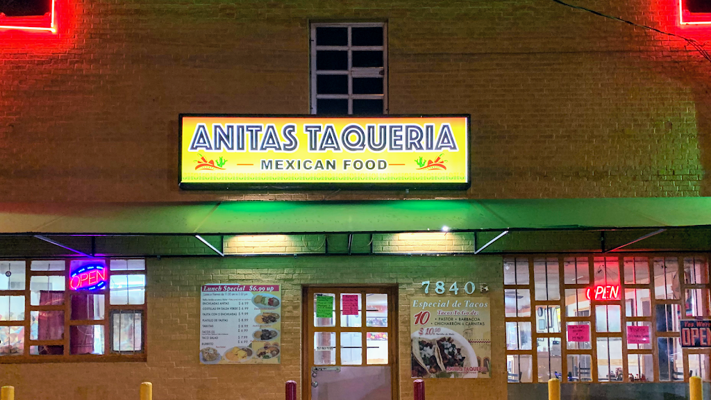 ANITAS TAQUERIA | restaurant | 7840 Lake June Rd, Dallas, TX 75217, USA | 9728639284 OR +1 972-863-9284
