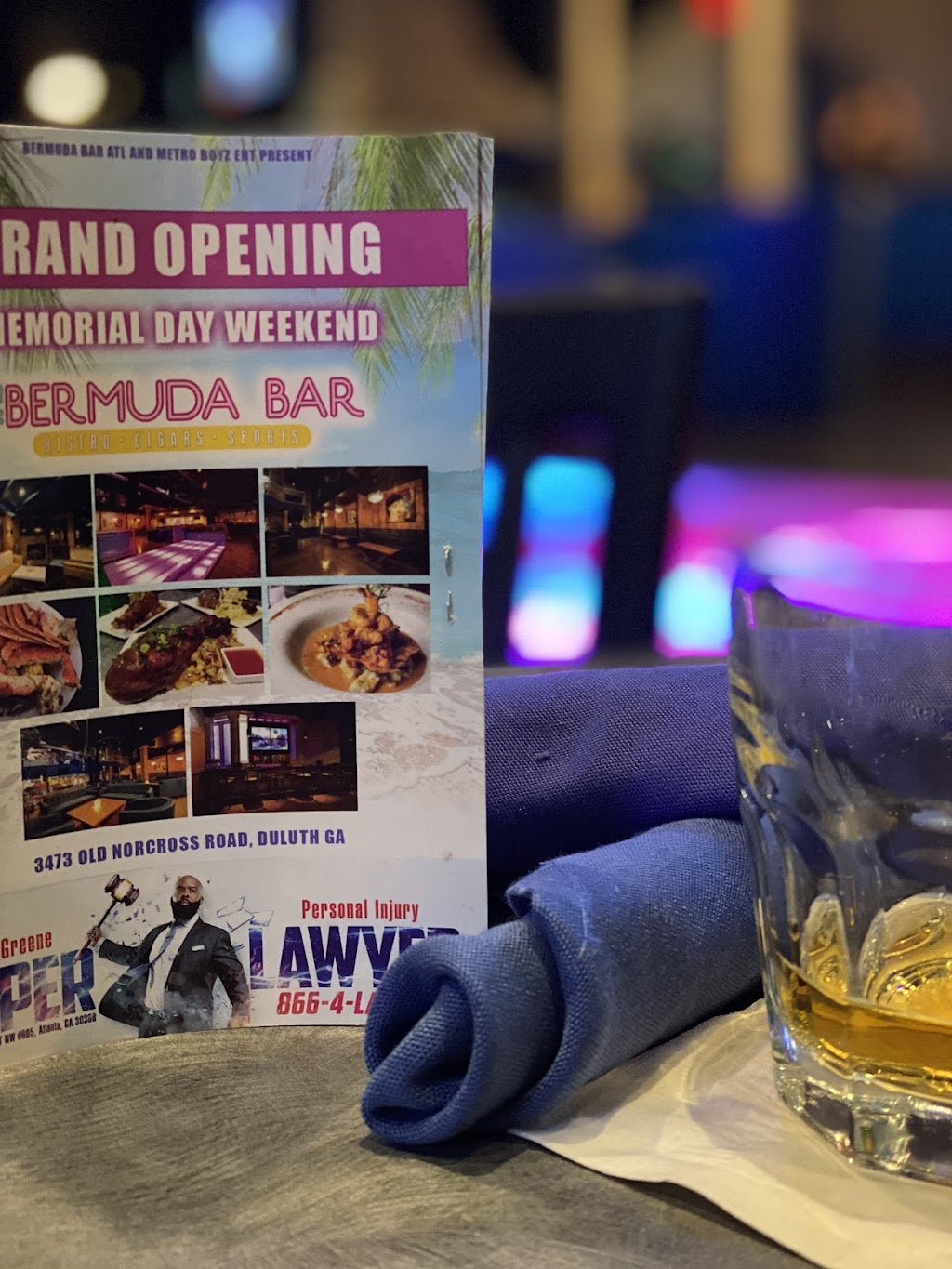Bermuda Bar | restaurant | 3473 Old Norcross Rd Suite 100, Duluth, GA 30096, USA | 7706961820 OR +1 770-696-1820
