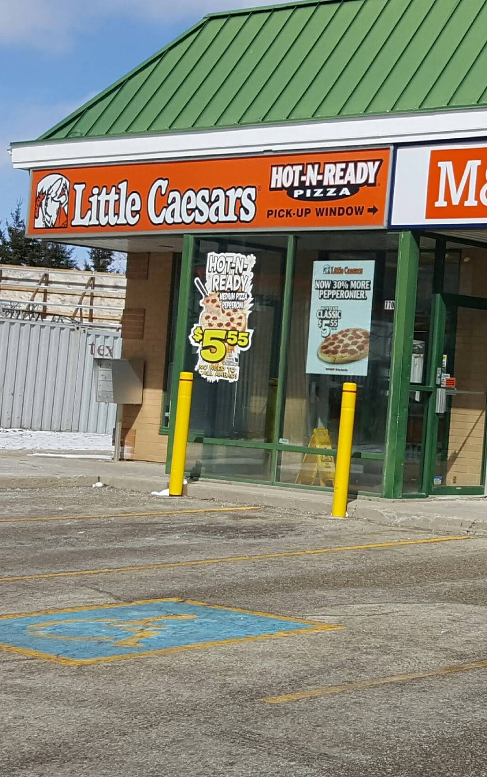 Little Caesars Pizza | meal delivery | 770 Tower St S #1, Fergus, ON N1M 2R3, Canada | 5198432730 OR +1 519-843-2730