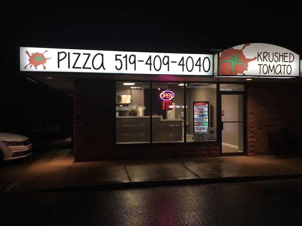 Krushed Tomato Pizza Company | meal delivery | 523 Broadway, Tillsonburg, ON N4G 3S8, Canada | 5194094040 OR +1 519-409-4040