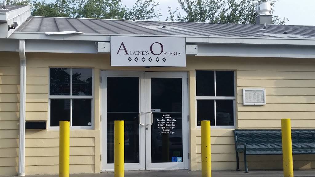 Alaines Osteria | restaurant | 7290 SW 168th St D, Palmetto Bay, FL 33157, USA | 3052520355 OR +1 305-252-0355