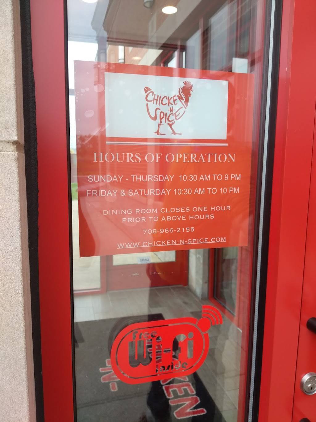 Chicken & Spice | restaurant | Orland Hills, IL 60487, USA | 7089662155 OR +1 708-966-2155