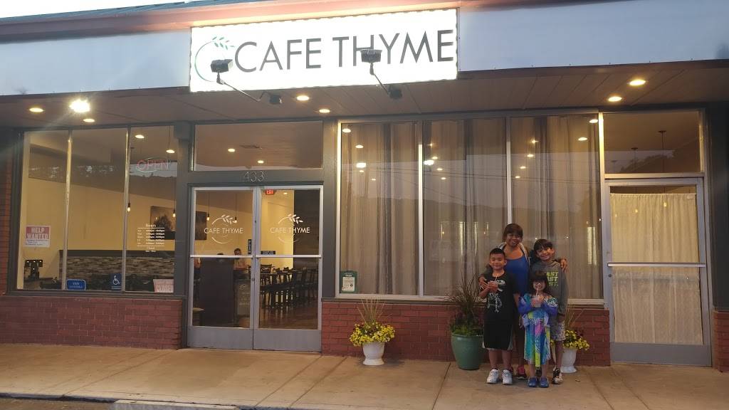 Cafe Thyme | restaurant | 433 1st St, Gilroy, CA 95020, USA | 4084131250 OR +1 408-413-1250