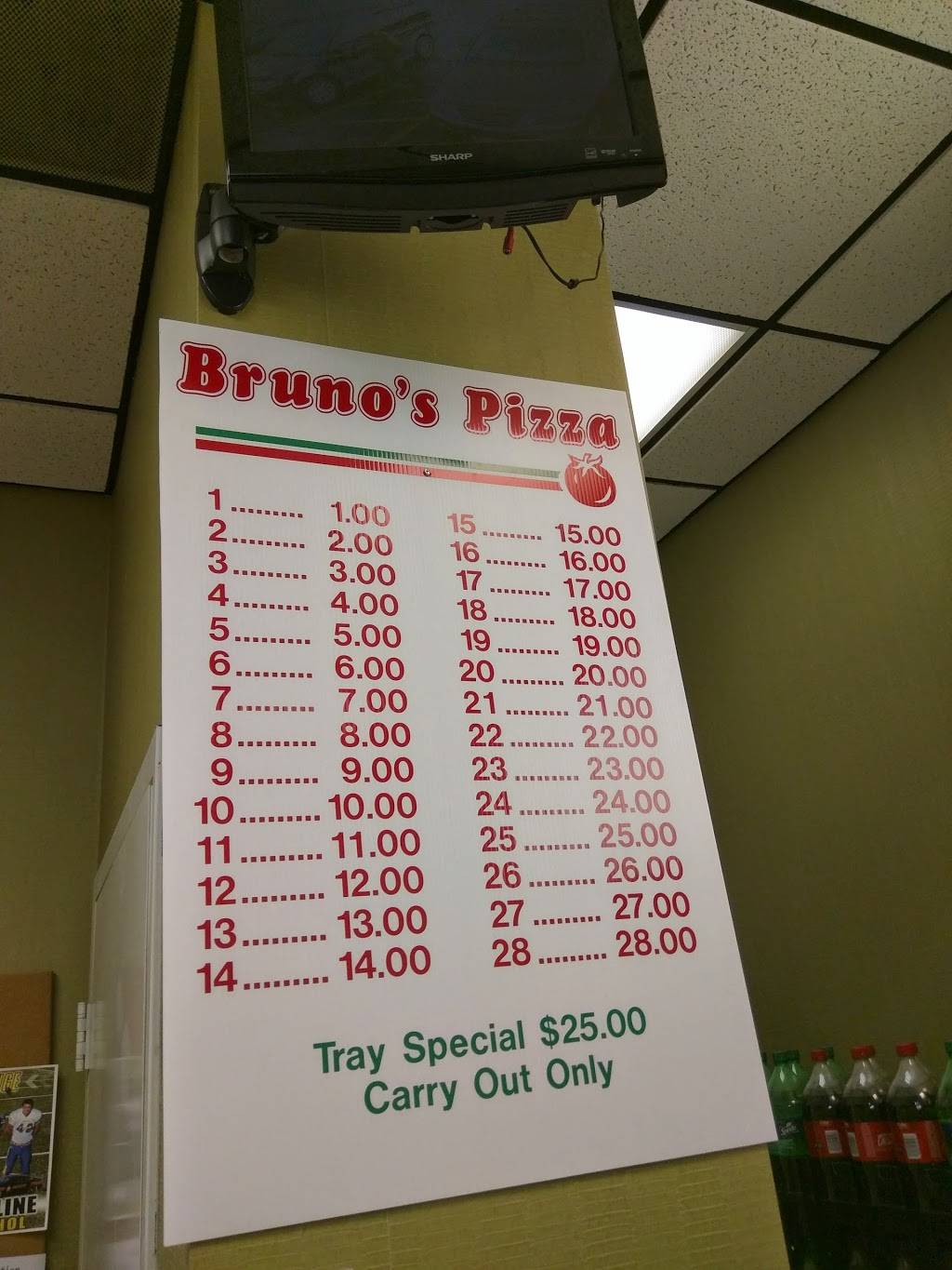 Brunos Pizza | restaurant | 2605 Sunset Blvd, Steubenville, OH 43952, USA | 7402661800 OR +1 740-266-1800