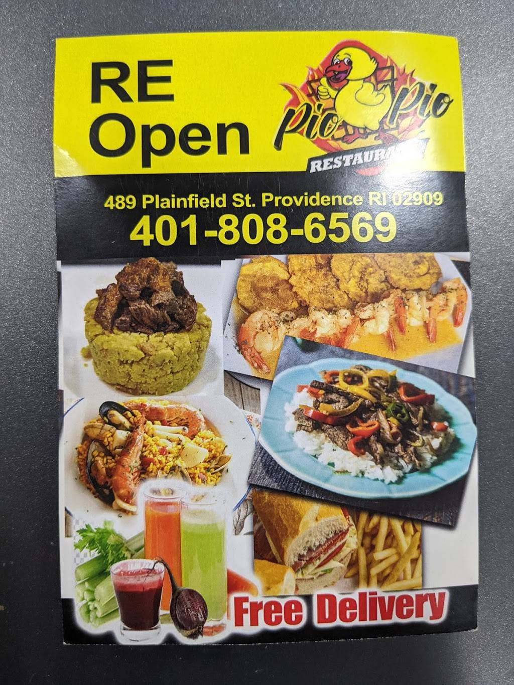 Pio-Pio Restaurant | restaurant | Providence, RI 02909, USA | 4018086569 OR +1 401-808-6569