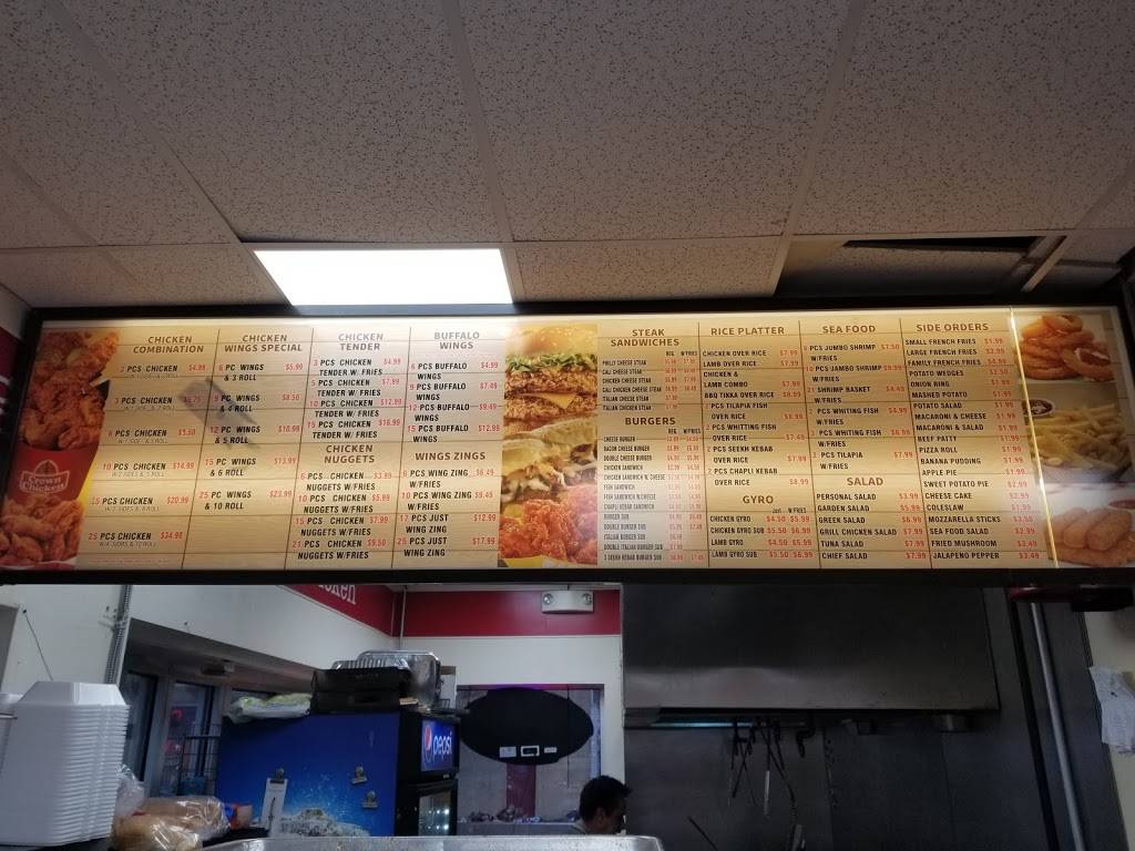Crown Fried Chicken & Grill | restaurant | 502 N 7th St, Allentown, PA 18102, USA | 6104337605 OR +1 610-433-7605