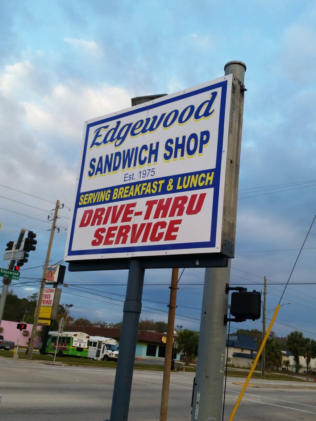 Edgewood Sandwich Shop | meal takeaway | 3562 Broadway Ave, Jacksonville, FL 32254, USA | 9043894646 OR +1 904-389-4646