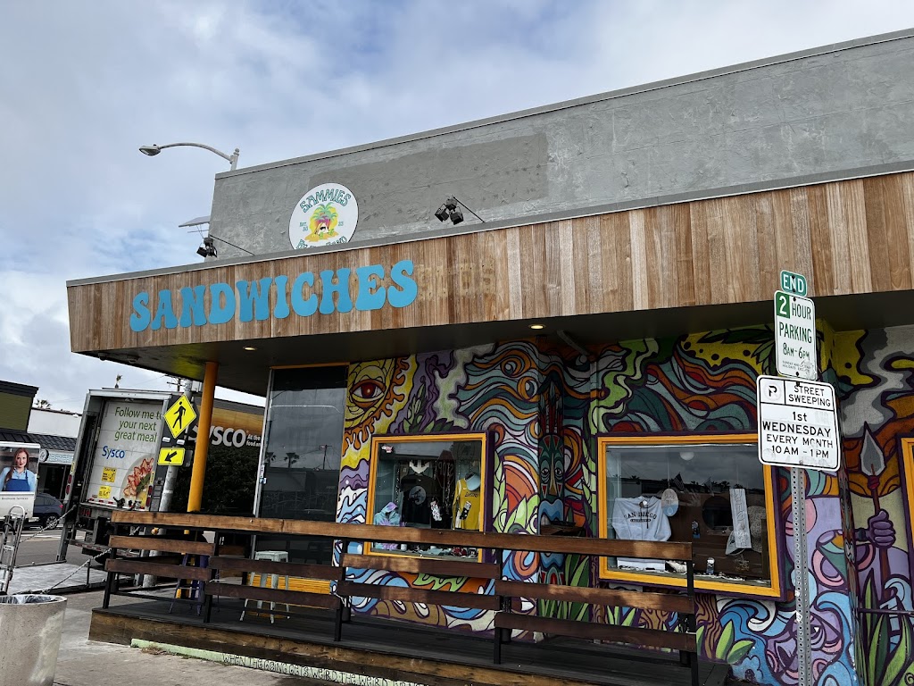 Sammies by the Sand | restaurant | 4651 Mission Blvd, San Diego, CA 92109, USA | 8582033546 OR +1 858-203-3546