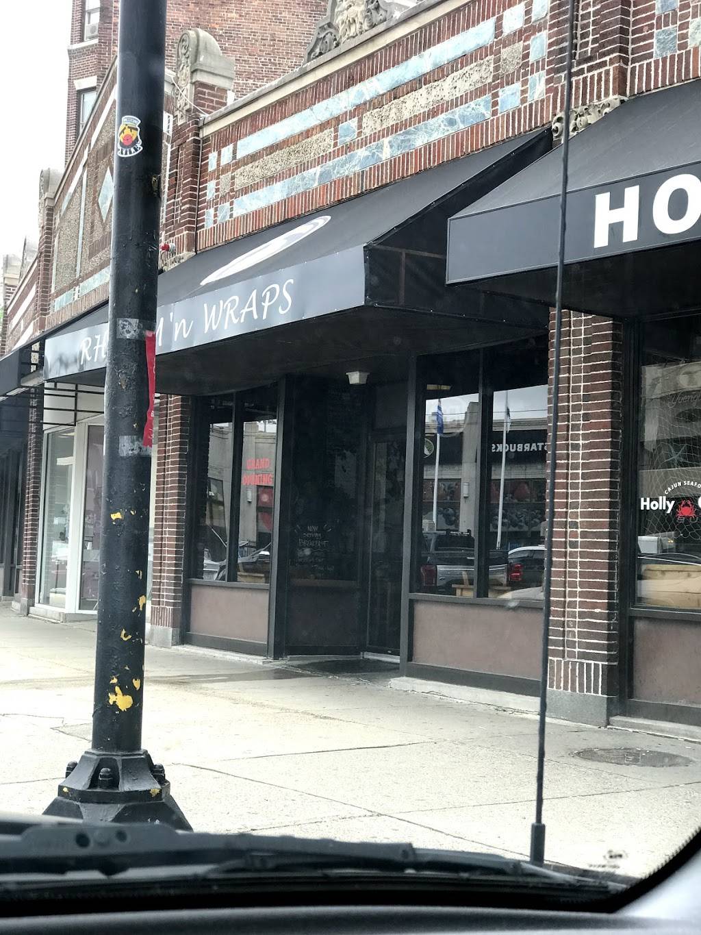 Rhythm n Wraps | restaurant | 1096 Commonwealth Avenue, Boston, MA 02134, USA | 6175664144 OR +1 617-566-4144