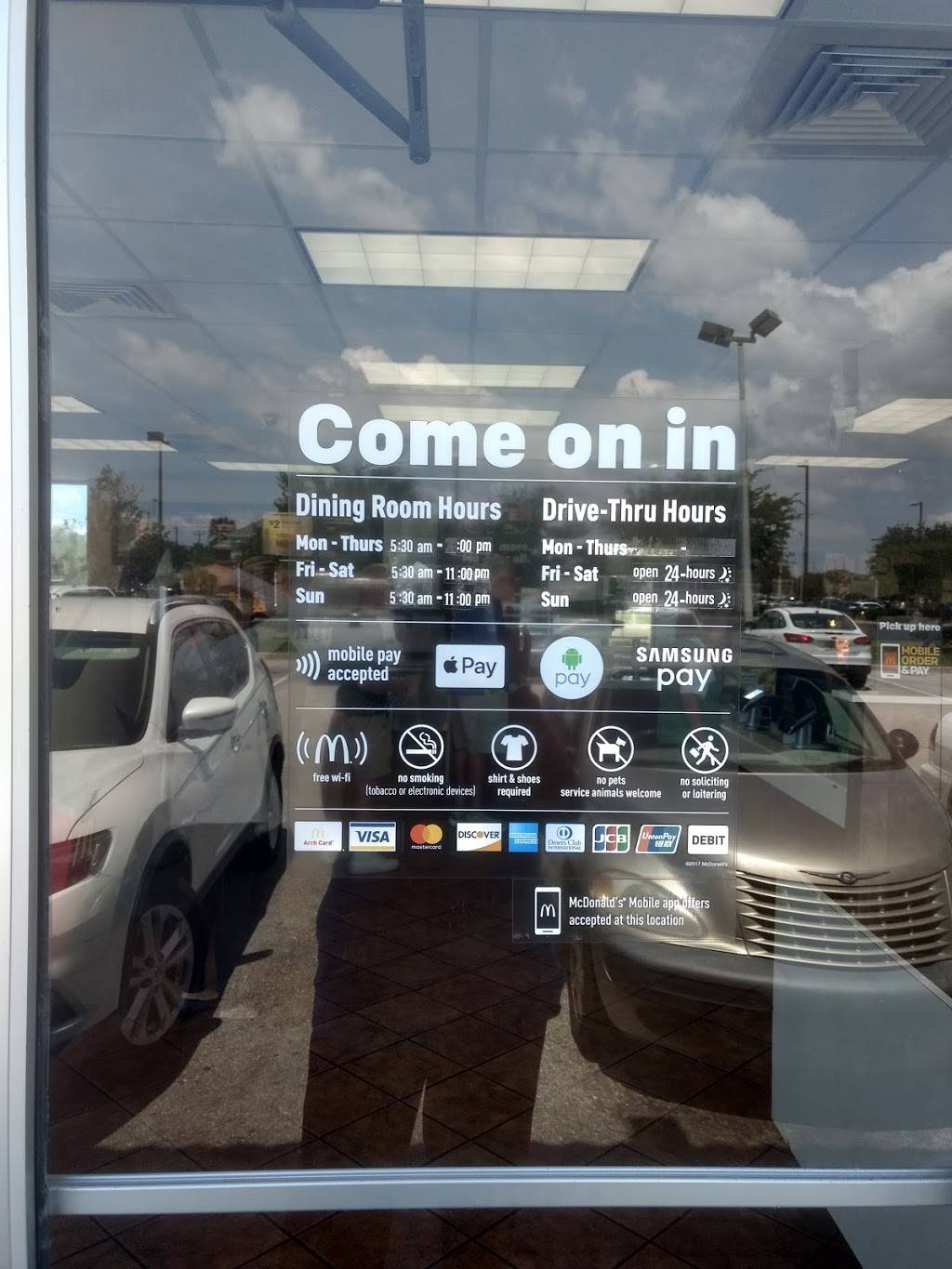 McDonalds | cafe | 3844 Murrell Rd, Rockledge, FL 32955, USA | 3215049688 OR +1 321-504-9688